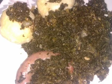 Rezept: Grünkohl mit Bregenwurst Bild Nr. 2 Grünkohl mit Bregenwurst - Rezept - Bild Nr. 2