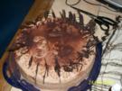 Schokosahne torte mit Kirschen - Rezept