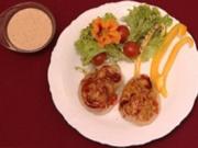 Die Steppenoase - Manti mit Salat (Thomas und Helene Enns) - Rezept