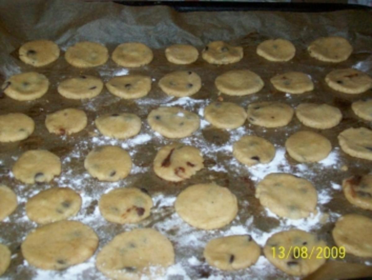 Schoko Mandel cookies - Rezept - Bild Nr. 3
