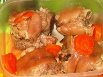 Bayr. Schmankerl: Teller-und Knöcherlsülze - Rezept - Bild Nr. 3