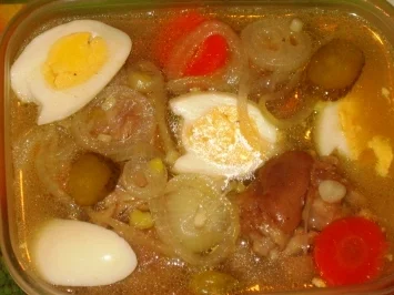 Bayr. Schmankerl: Teller-und Knöcherlsülze - Rezept - Bild Nr. 6