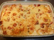 Rezept: Ananas-Kasseler-Kartoffelauflauf Ananas-Kasseler-Kartoffelauflauf - Rezept