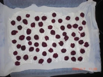 Kerstin`s Topfen-Kirsch GITTERKUCHEN - Rezept