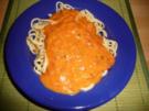 Spaghetti mit Tomaten-Eier-Soße - Rezept