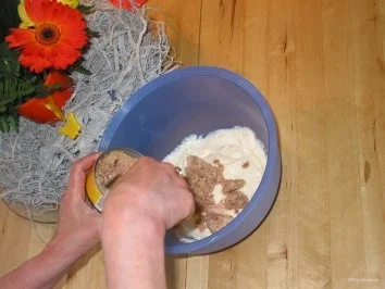 Rezept: Nudelsalat mit Thunfisch, sagt nicht "schon wieder " Bild Nr. 2 Nudelsalat mit Thunfisch, sagt nicht "schon wieder " - Rezept - Bild Nr. 2