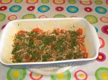 Rezept: Möhrenauflauf Bild Nr. 4 Möhrenauflauf - Rezept - Bild Nr. 4