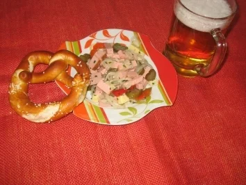 Rezept: bayerischer leberkässalat Bild Nr. 5 bayerischer leberkässalat - Rezept - Bild Nr. 5