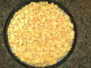 Rhabarberkuchen mit Erdbeeren - Rezept - Bild Nr. 5