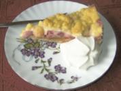 Rhabarberkuchen mit Erdbeeren - Rezept