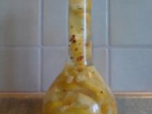 Zitronen-Knoblauch-Chili-Öl - Rezept