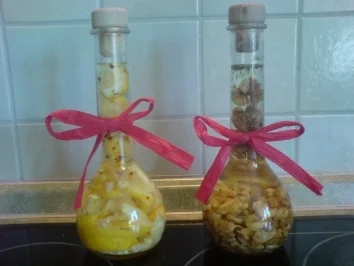 Zitronen-Knoblauch-Chili-Öl - Rezept - Bild Nr. 2