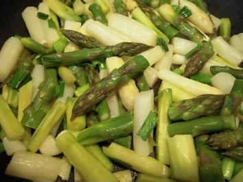 Buntes Spargelgemüse mit Schweinefilet - Rezept - Bild Nr. 7