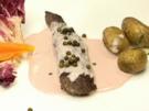 Hasenfilets in Himbeersoße dazu Rosmarinkartoffeln und feiner Salat - Rezept