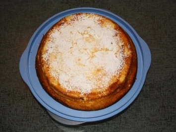 Käsekuchen (bodenlos) - Rezept