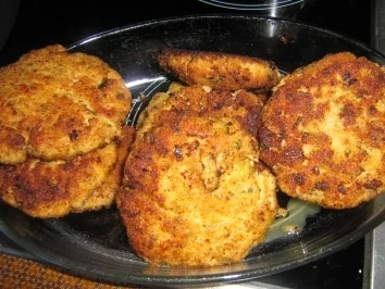 Puten-Kräuterfrikadellen mit Ei - Rezept - Bild Nr. 7