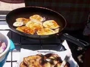 antipasti aubergine taler - Rezept