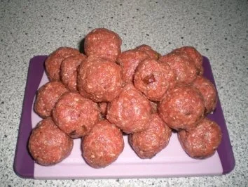 Dattel-Hackfleischbällchen - Rezept - Bild Nr. 4