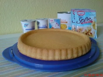 Rezept: Pfirsichtorte Bild Nr. 2 Pfirsichtorte - Rezept - Bild Nr. 2