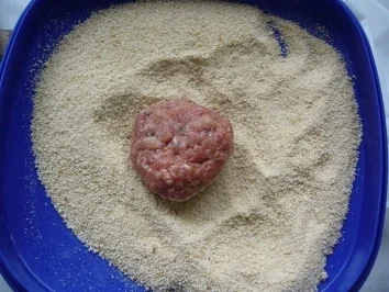 Beilage: Fleischküchle auf dem Blech - Rezept - Bild Nr. 6