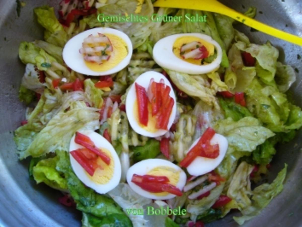 Salat: Gemischten Salat - Rezept