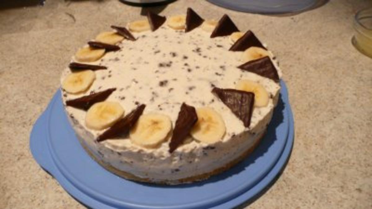 After- Eight Torte mit Bananen - Rezept