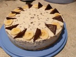 Rezept: After- Eight Torte mit Bananen After- Eight Torte mit Bananen - Rezept