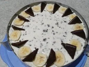 Rezept: After- Eight Torte mit Bananen Bild Nr. 2 After- Eight Torte mit Bananen - Rezept - Bild Nr. 2