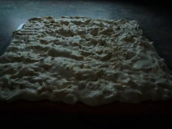 Pfirsich - Schmand - Schnitte - Rezept