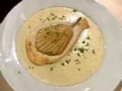Rezept: Birnen-Tarte mit Blätterteig und Vanillesauce Birnen-Tarte mit Blätterteig und Vanillesauce - Rezept