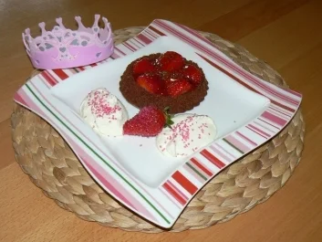 Erdbeer-Schoko-Törtchen - Rezept