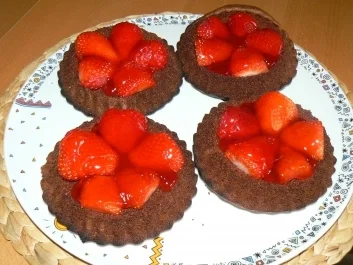 Erdbeer-Schoko-Törtchen - Rezept - Bild Nr. 6