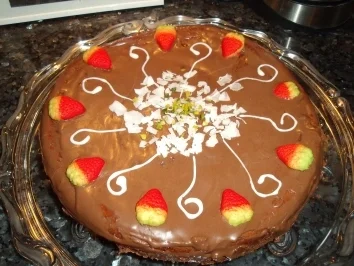 Schokokuchen ähnlich Sachertorte - Rezept