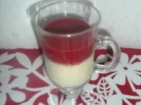 Vanillerahm mit Himbeeren - Rezept