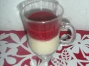 Vanillerahm mit Himbeeren - Rezept