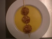 Kartoffel-Fenchel-Suppe mit Kalbsbällchen - Rezept