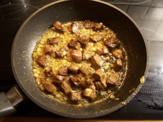 Rezept: Lebergeschnetzeltes Bild Nr. 2 Lebergeschnetzeltes - Rezept - Bild Nr. 2