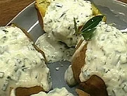 Ofenkartoffel mit Wasabi-Sour-Cream - Rezept - Bild Nr. 9