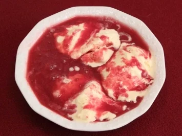 Weinbergpfirsichdessert (Franz-Josef Antwerpes) - Rezept