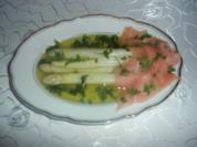 Marinierter Spargel mit Graved Lachs - Rezept