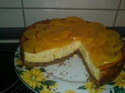 Rezept: aromatischer Pfirsich-Kรคsekuchen aromatischer Pfirsich-Kรคsekuchen - Rezept