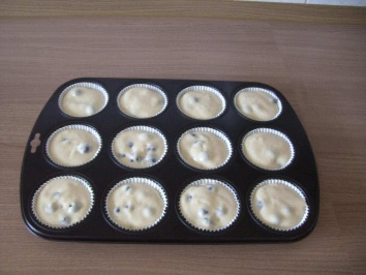 Muffins   -   Heidelbeermuffins - Rezept - Bild Nr. 3