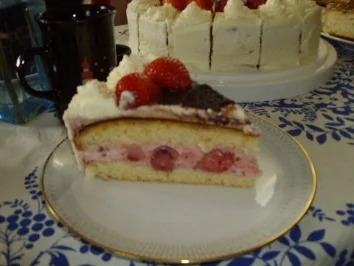 Rezept: Erdbeer Sahne Torte Erdbeer Sahne Torte - Rezept