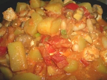 Vegetarischer Eintopf für die ganze Familie - Rezept