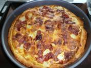 Spargeltarte mit Schinken und Mozzarella - Rezept