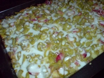 Rhabarberkuchen vom Blech - Rezept - Bild Nr. 14