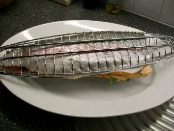 Rezept: Lachsforelle vom Holzkohlegrill Bild Nr. 4 Lachsforelle vom Holzkohlegrill - Rezept - Bild Nr. 4