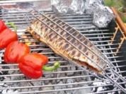 Lachsforelle vom Holzkohlegrill - Rezept