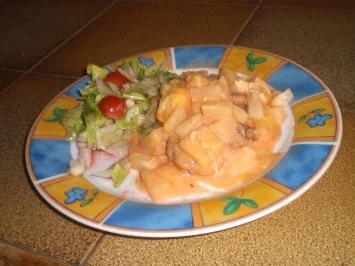 Rezept: hähnchenschnitzel überbacker Bild Nr. 2 hähnchenschnitzel überbacker - Rezept - Bild Nr. 2