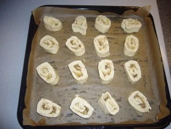 Kikis Blätterteigschnecken mit Pudding - Rezept - Bild Nr. 6